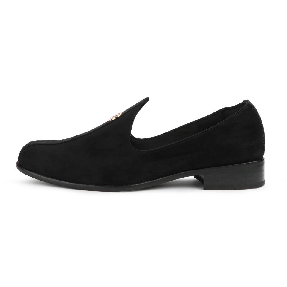 Elis Black Suede Signature Mojdi