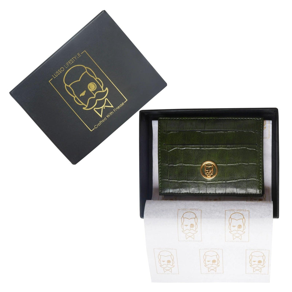 Lisco - Green Magic Wallet/ Cardholder - By Lusso