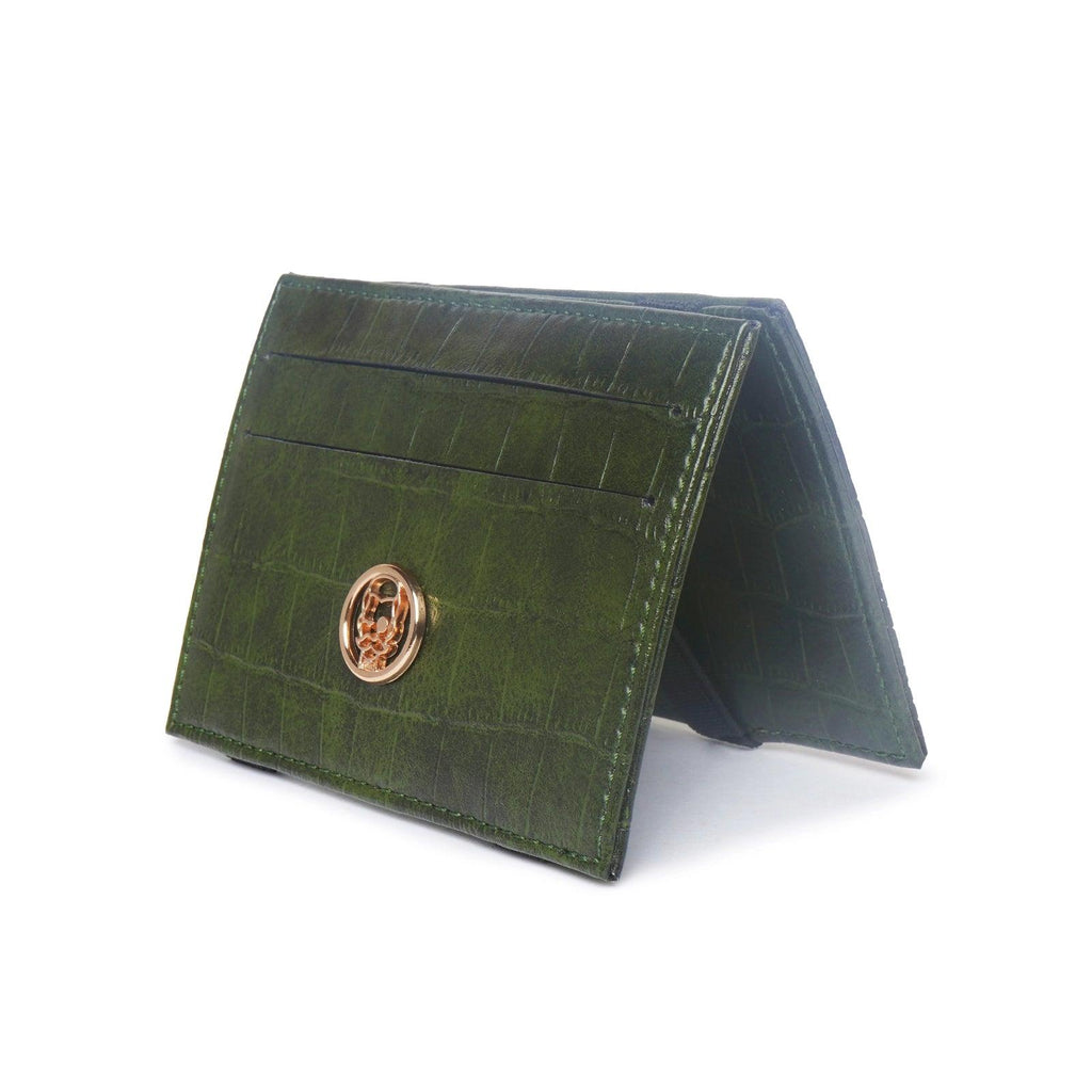 Lisco - Green Magic Wallet/ Cardholder - By Lusso