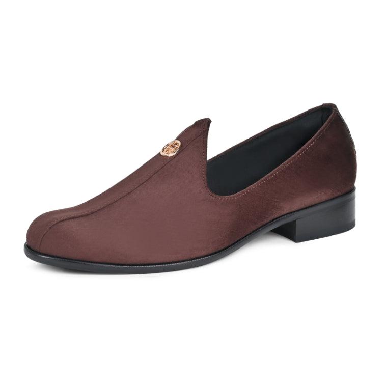 Elis - Brown Suede Signature Mojdi - By Lusso