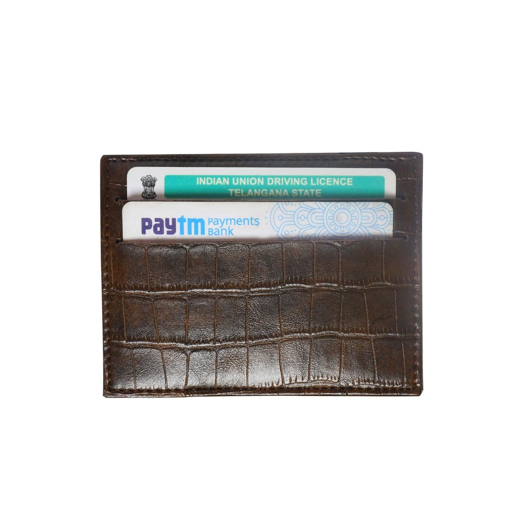 Lisco - Brown Magic Wallet/ Cardholder - By Lusso