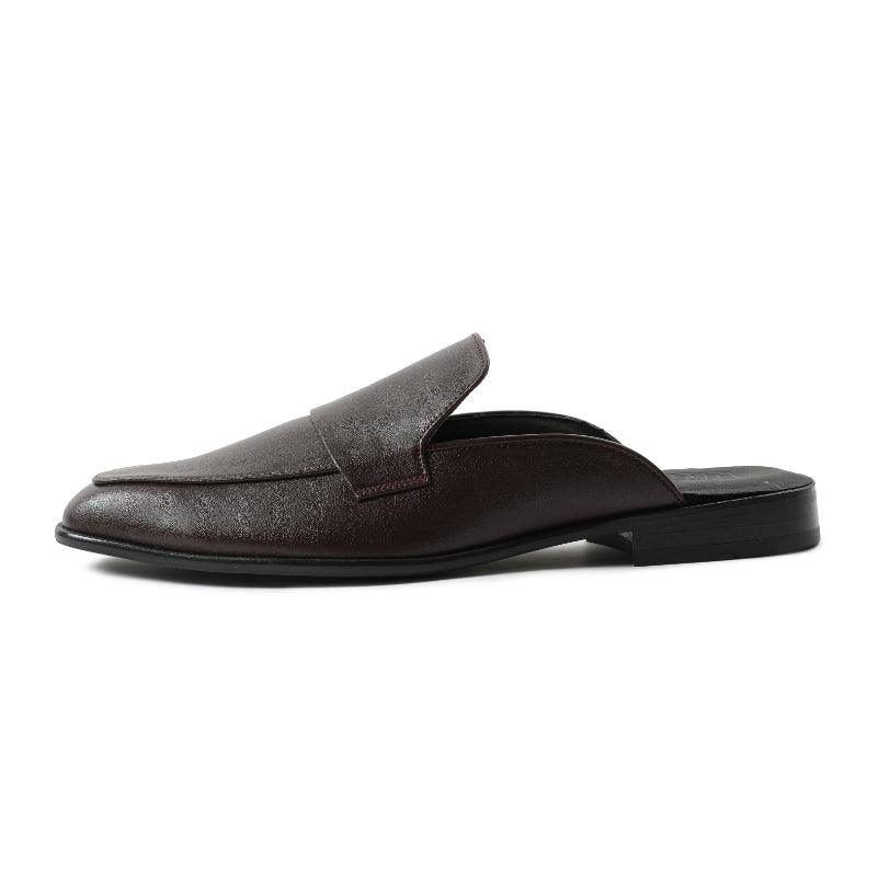 JAVA | DARK TAN MULE - By Lusso