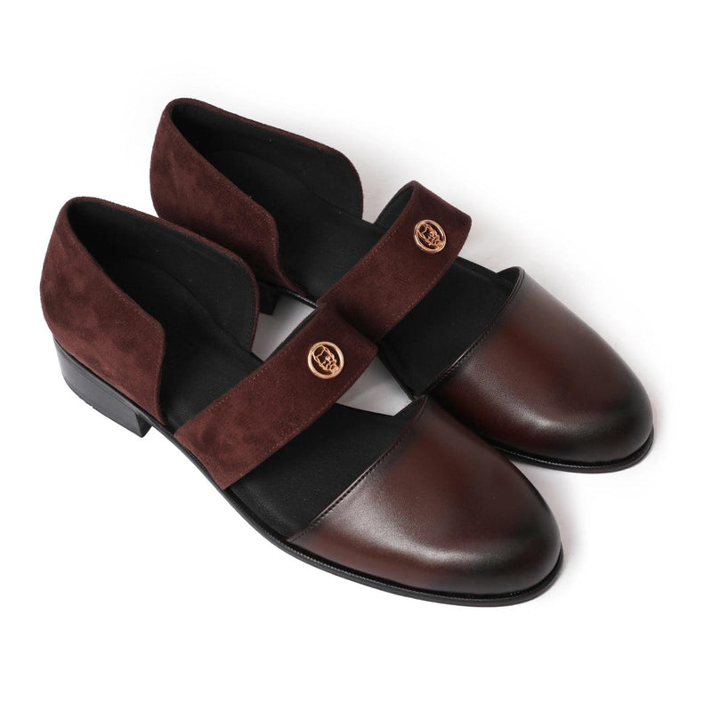 MOKASA - TAN SIGNATURE SANDAL SHOE - By Lusso