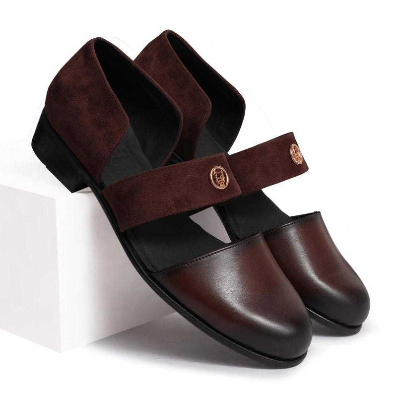 MOKASA - TAN SIGNATURE SANDAL SHOE - By Lusso