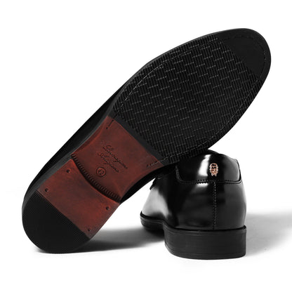 Cuba | Black Signature Slip-Ons - By Lusso