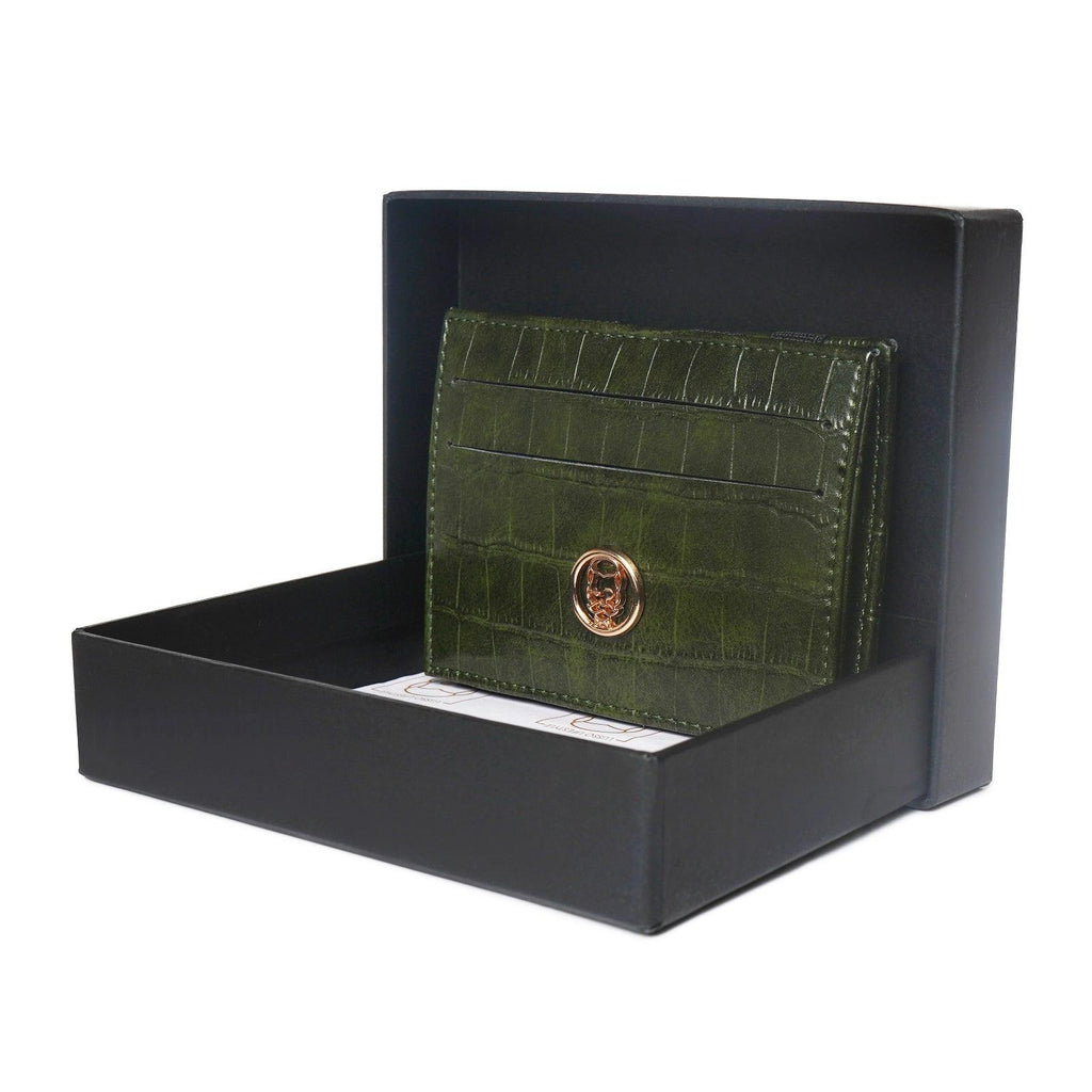 Lisco - Green Magic Wallet/ Cardholder - By Lusso