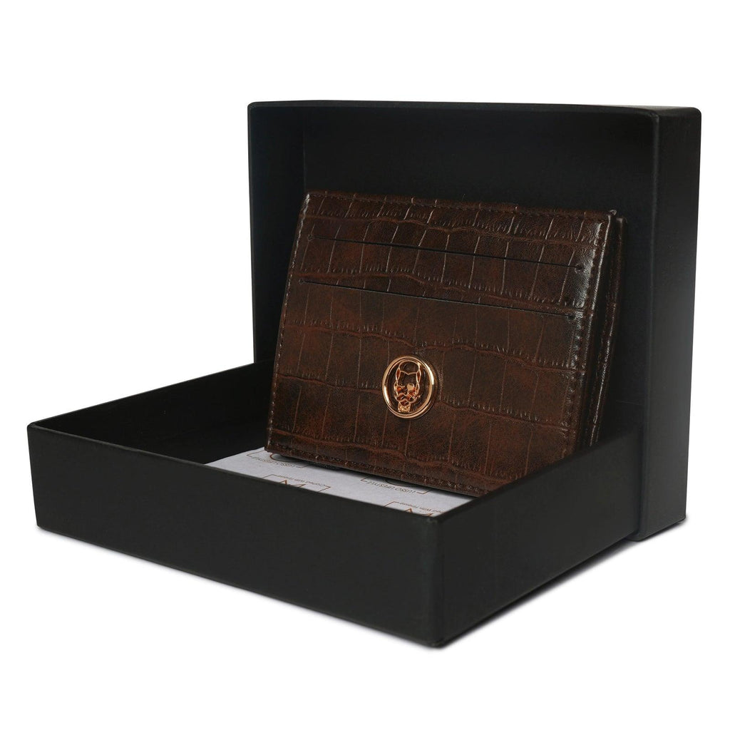 Lisco - Brown Magic Wallet/ Cardholder - By Lusso