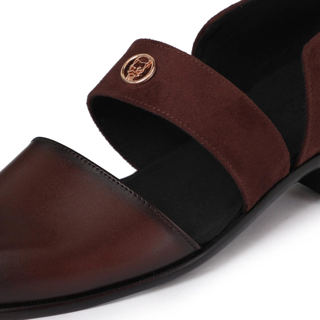 MOKASA - TAN SIGNATURE SANDAL SHOE - By Lusso