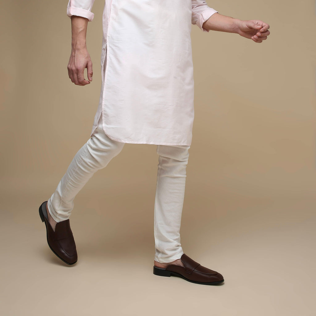 JAVA | DARK TAN MULE - By Lusso