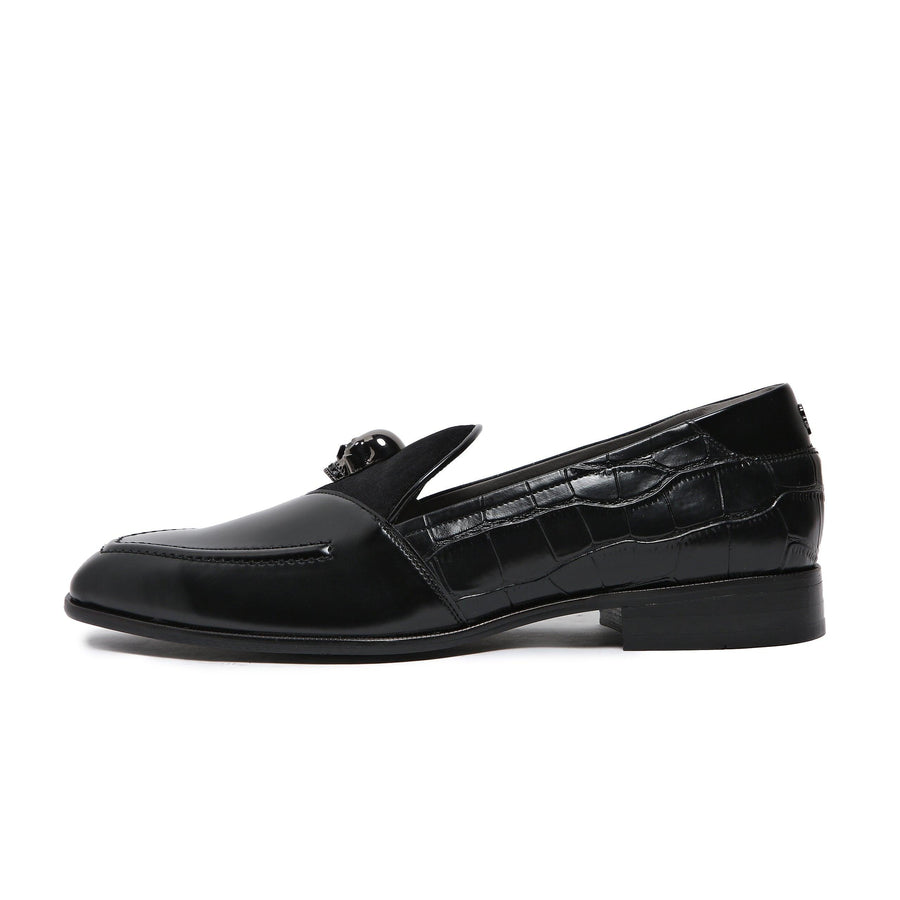 KANE | METALLIC SKULL SLIP-ON - By Lusso
