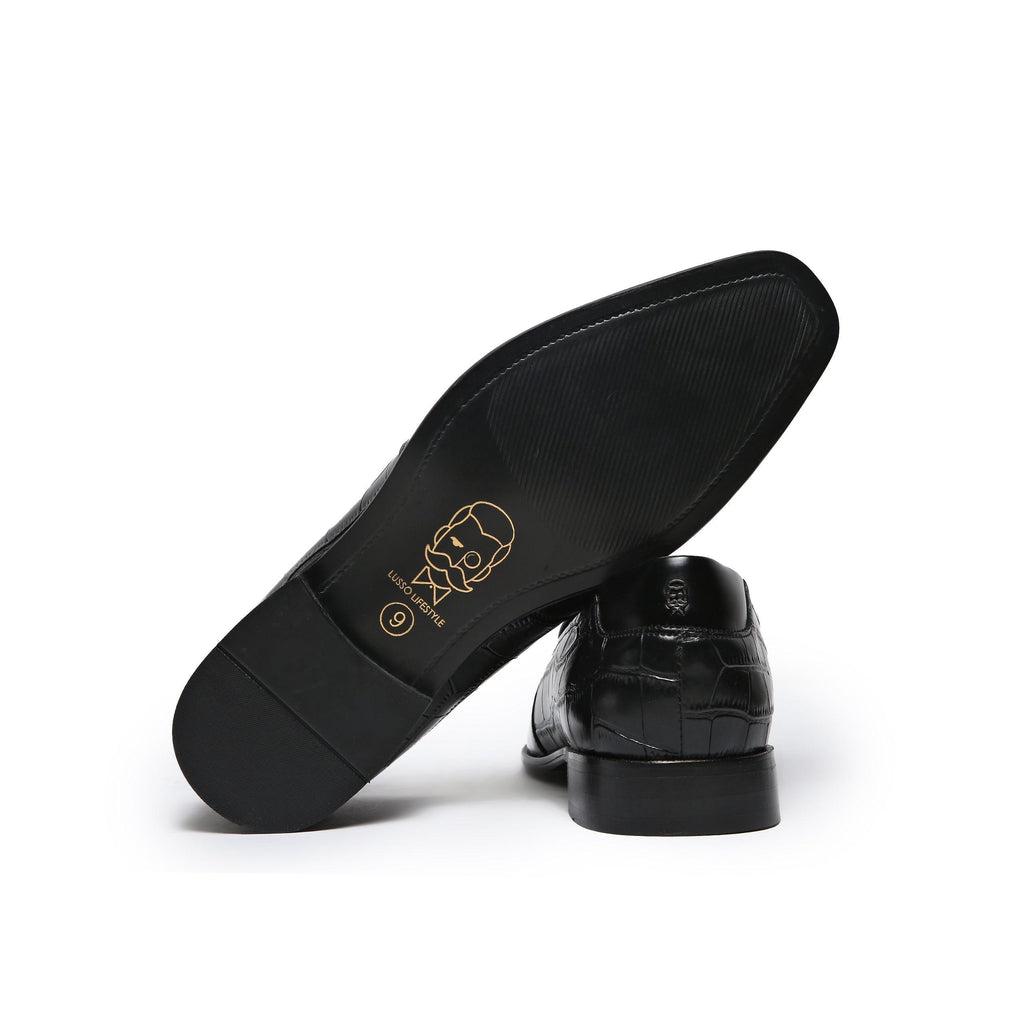 KANE | METALLIC SKULL SLIP-ON - By Lusso