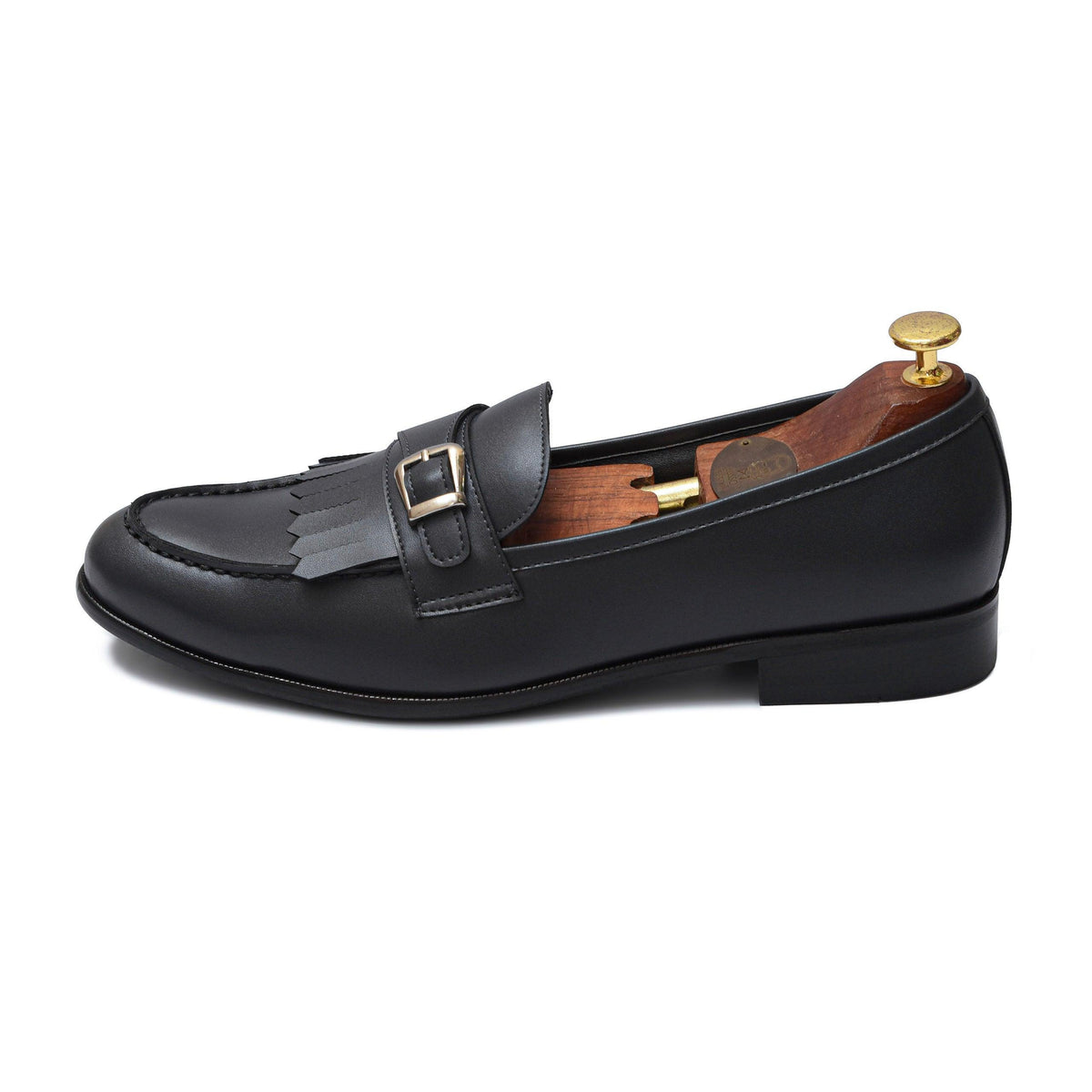 LOCATELLI | OCEAN GREY FRINGE SLIP-ON - By Lusso