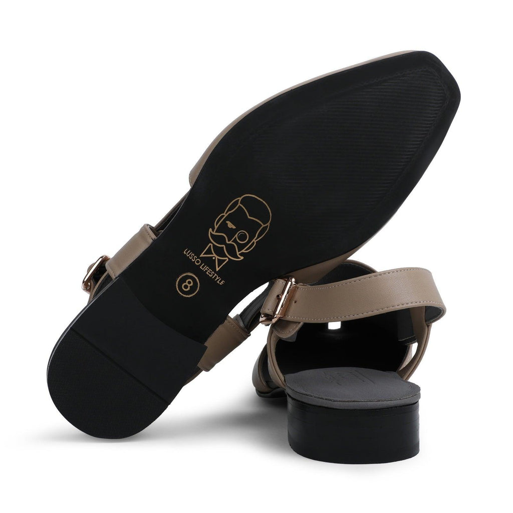 Shop Handmade Ethnic Peshawar Beige Pathani Sandals - Lusso Lifestyle