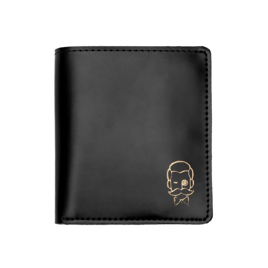 PLATO BLACK | Compact Wallet - By Lusso