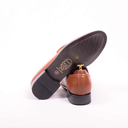 VICEROY - TAN BUTTERFLY SLIPON - By Lusso
